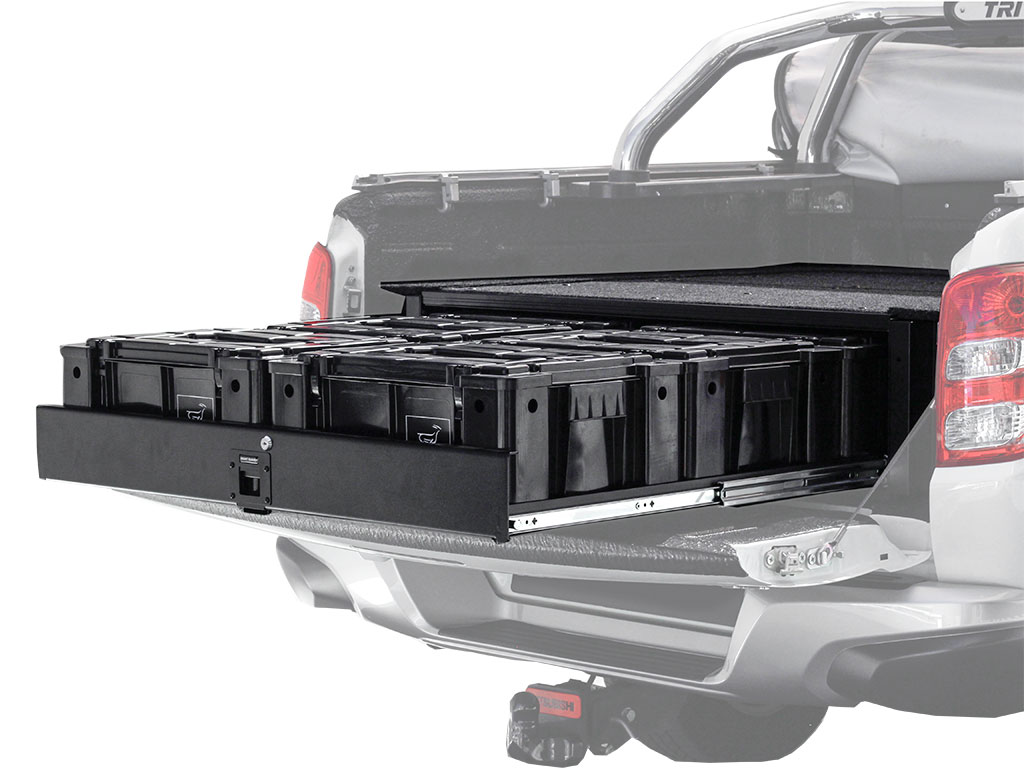 Mitsubishi Triton (2015 -Aktuell) Wolf Pack Schubladensystem - von Front Runner