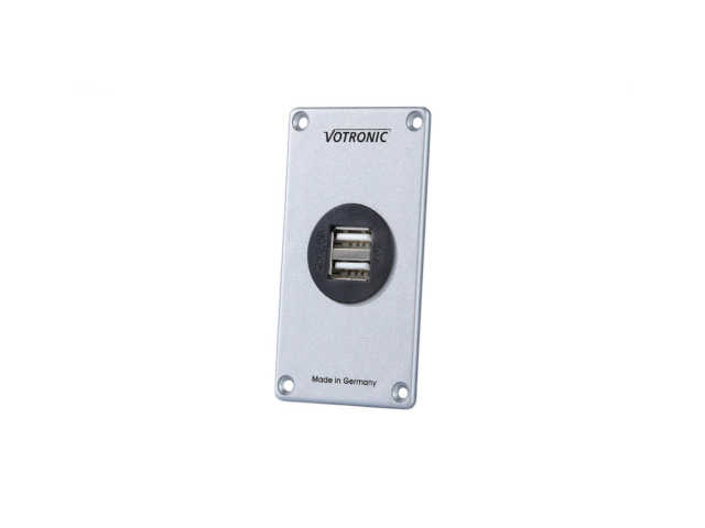 Votronic USB-Doppel-Lader-Panel 5V / 2,5A