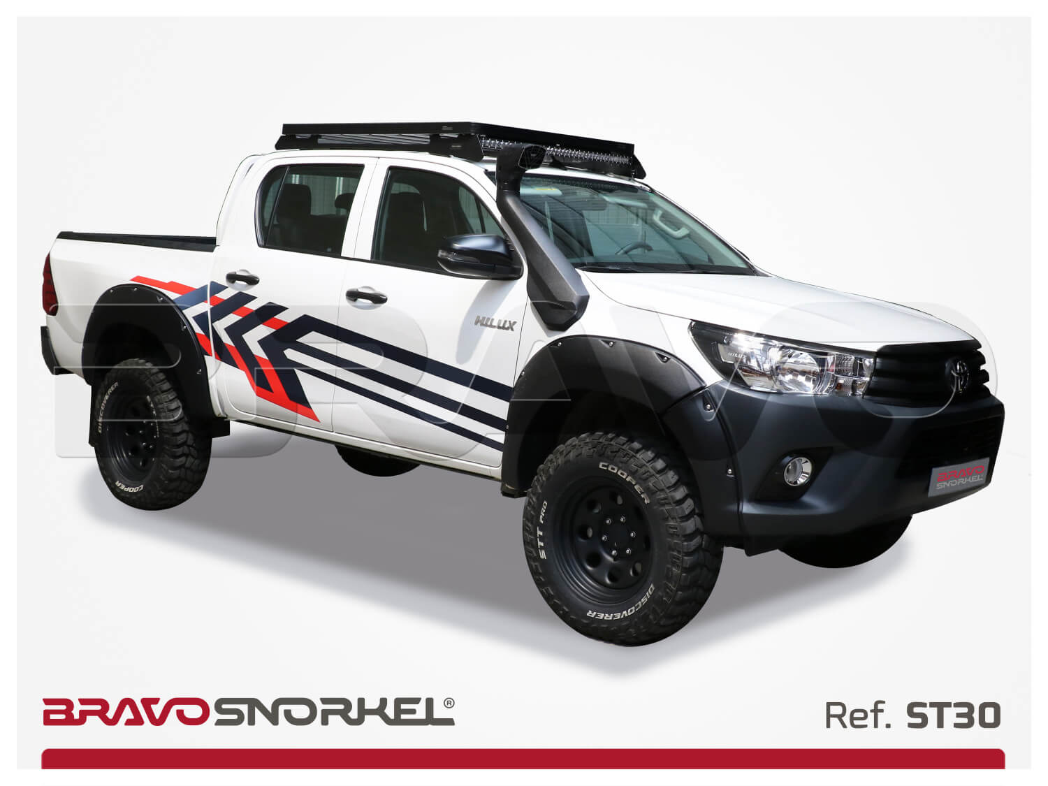 Bravo Snorkel Schnorchel für Toyota Hilux (ab 2016)