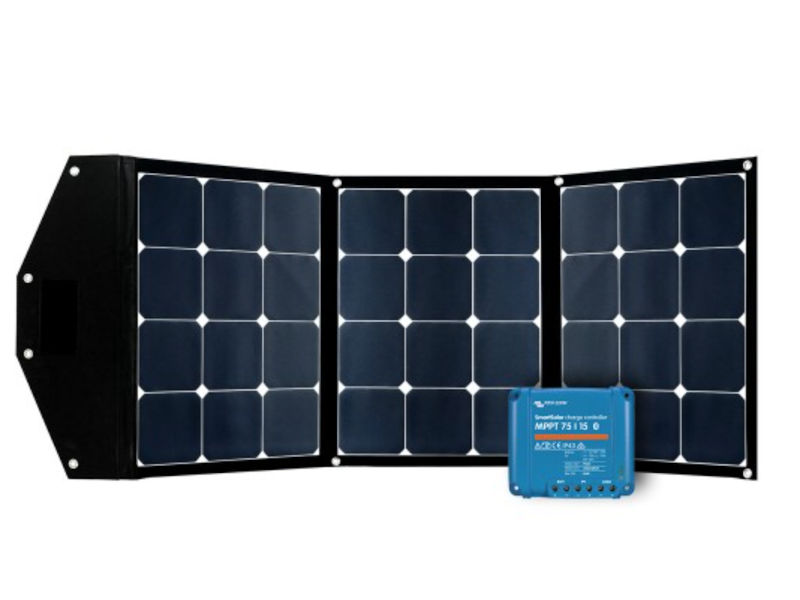 Faltbares Solarmodul 120W Ultra KIT inkl. MPPT 15A