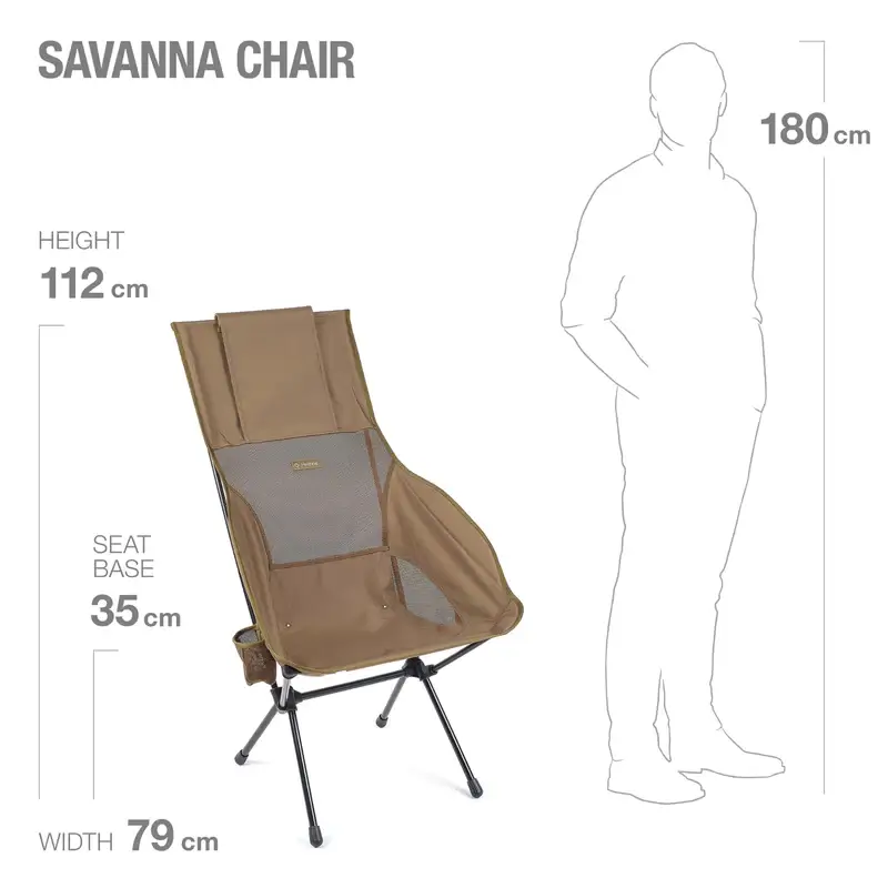 Helinox Stuhl Savanna Chair Coyote Tan Campingstuhl